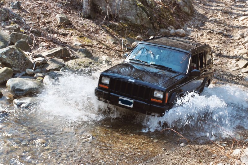 Dale taking a bath