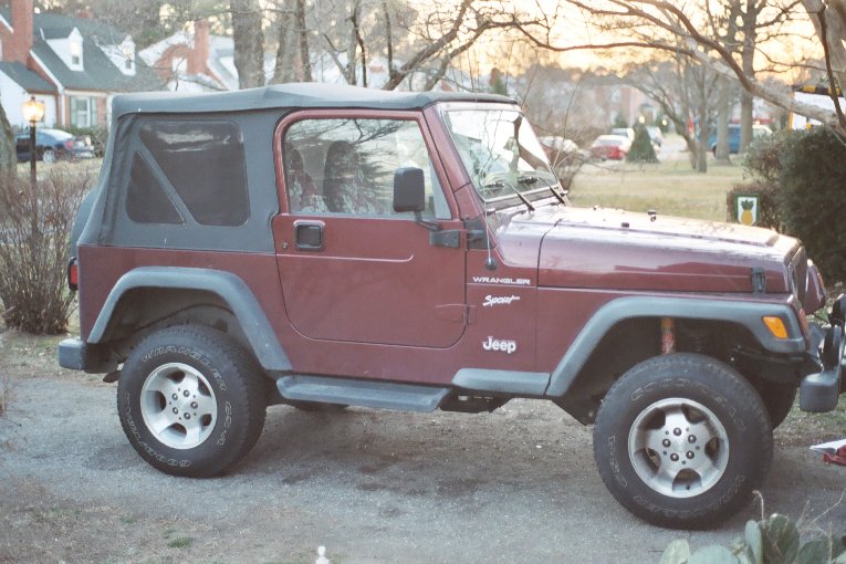 After lift...before rims and tires